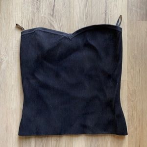 Sweetheart ribbed tube top from Aritzia